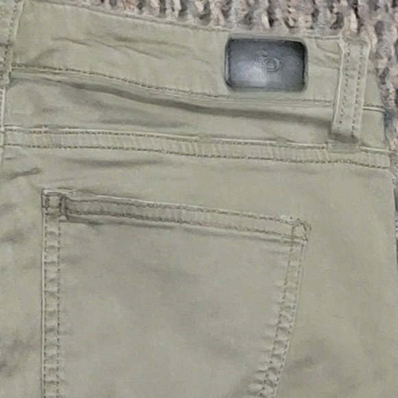 Celebrity Pink Moss Green Stretch Jeans Size 5 Waist 27 - Picture 16 of 16
